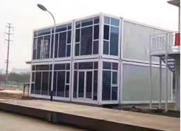 Tre case modulari prefabbricate estensibili minuscole della Camera pieghevole del contenitore delle camere da letto