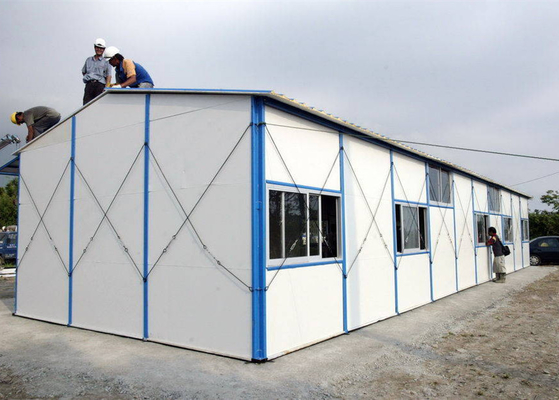 Camera prefabbricata d'acciaio coniata a freddo delle case prefabbricate comode del metallo