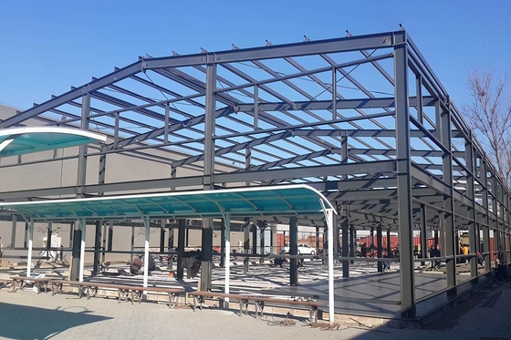 Porta di costruzione prefabbricata su misura del pannello a sandwich del gruppo di lavoro della struttura d'acciaio