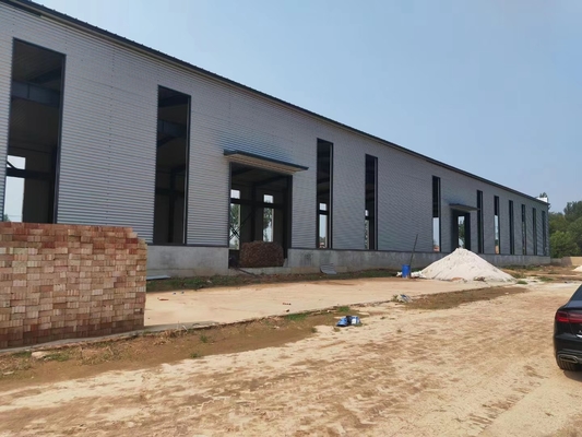 La immersione calda di costruzione prefabbricata ha galvanizzato il gruppo di lavoro della struttura d'acciaio per uso industriale