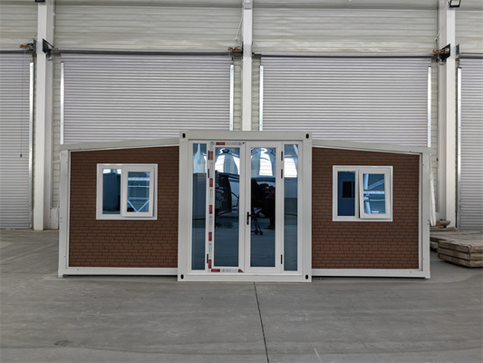 Casa di container compatta espandibile 40ft prefabbricata per ufficio