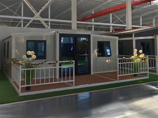 Case prefabbricate espandibili e durevoli Moderni mobili mobili in acciaio modulare Prefabbricato