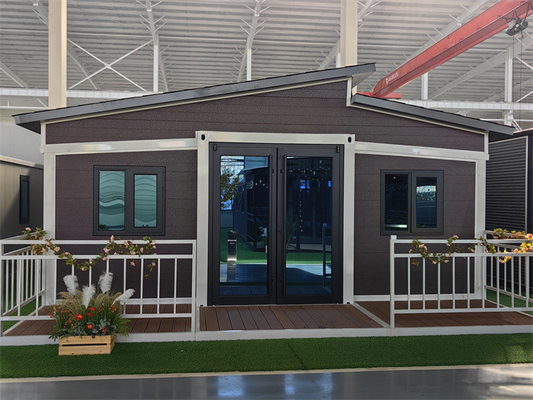 Casa di container compatta espandibile 40ft prefabbricata per ufficio