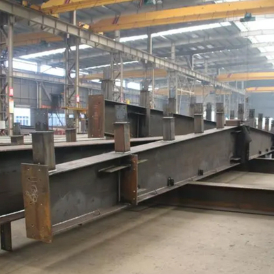 Impianto di costruzione prefabbricato di strutture in acciaio modulare