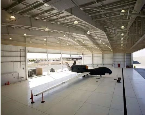 Q235 su misura Q345 ha prefabbricato il singolo piano dei hangar per aerei