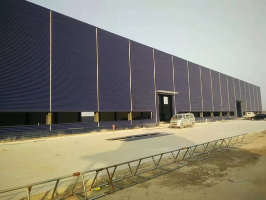Magazzino sismico della struttura d'acciaio della luce del ODM anti per il cantiere