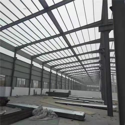 Le costruzioni d'acciaio industriali agricole Gray Single Span PEB di Q245B hanno sparso la struttura