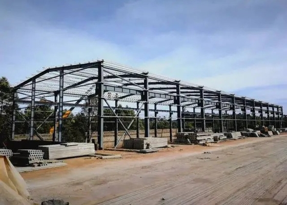 Metallo prefabbricato del CE che incornicia Crane Workshop Steel Structure Houses