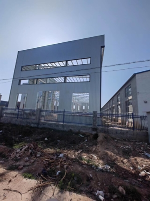 Gruppo di lavoro chimico industriale prefabbricato dipinto della struttura d'acciaio della struttura d'acciaio