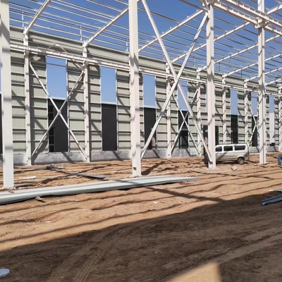 I Purlins del tetto hanno galvanizzato la costruzione d'acciaio per la costruzione del magazzino delle componenti